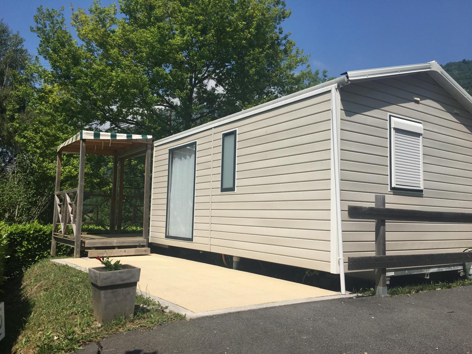 Camping Du Valentin Laruns Exterior foto